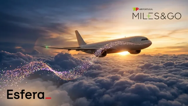 Transferência de pontos Esfera para o TAP Miles&Go com paridade reduzida
