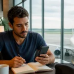 Comprar milhas vale a pena? Faça a conta antes de emitir - Viajante comparando comprar milhas para viajar com o preço de uma passagem aérea