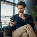 Bônus de transferência não caiu? Veja o que conferir antes de reclamar - Pessoa conferindo bônus de transferência de pontos em aplicativo de milhas