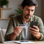 Cancelar cartão perde pontos? O que conferir antes de encerrar - Cliente analisando pontos do cartão antes de cancelar o cartão de crédito