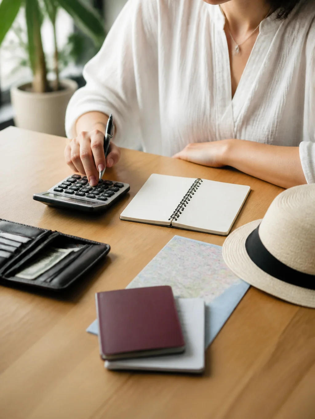 Clube de milhas vale a pena? Saiba quando a assinatura compensa - Pessoa calculando se um clube de milhas vale a pena para viajar