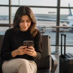 Como emitir Star Alliance com milhas TAP e encontrar disponibilidade - Passageiros consultando opções para emitir Star Alliance com milhas TAP em um aeroporto