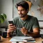 Pontos do cartão não caíram? Veja o que conferir antes de reclamar - Cliente conferindo pontos do cartão de crédito em aplicativo bancário