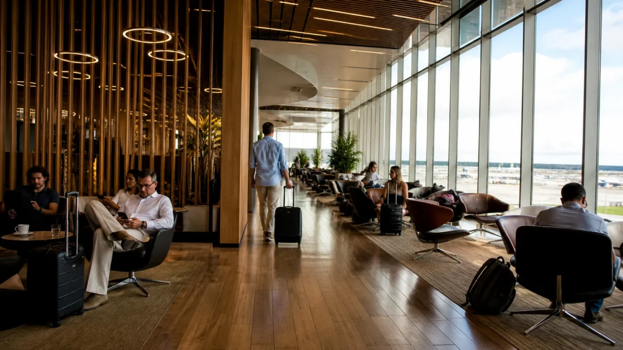 Prêmio internacional coloca lounge de Confins no topo entre os aeroportos brasileiros