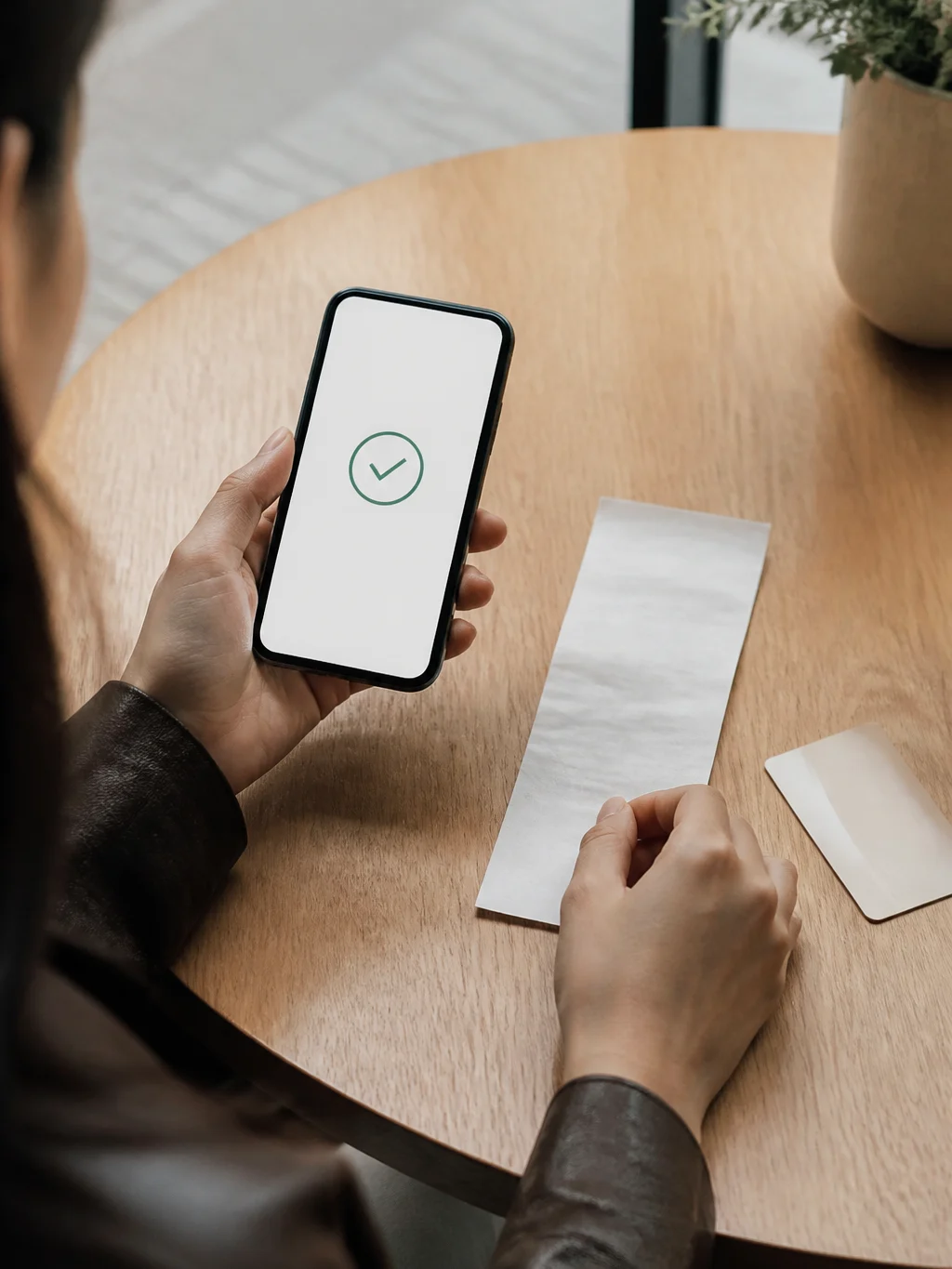 Shopping Livelo ou site parceiro: qual caminho garante os pontos? - Pessoa conferindo comprovante de compra feita pelo Shopping Livelo para receber pontos